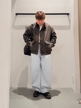 あおいさん(メンズ・164cm)の冬コーディネート