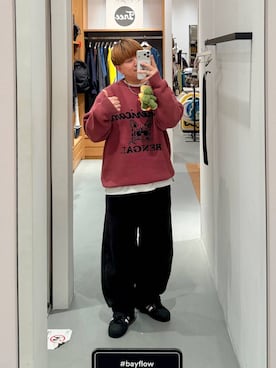 「アイテム（その他シューズ）」を使った、あおいさん（メンズ・164cm・20代）の冬コーディネート