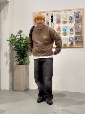 「アイテム（その他シューズ）」を使った、あおいさん（メンズ・164cm）の秋コーディネート