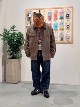 「アイテム（その他シューズ）」を使った、あおいさん（メンズ・164cm・20代）の秋コーディネート