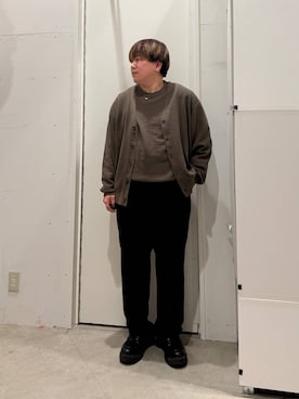 「BAYFLOW（ベイフロー）のアイテム」を使った、あおいさん（メンズ・164cm）の春コーディネート