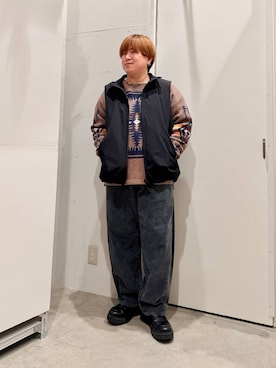 「PENDLETON（ペンドルトン）のアイテム」を使った、あおいさん（メンズ・164cm）の秋コーディネート