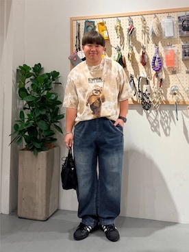 「GERRY（ジェリー）のアイテム」を使った、あおいさん（メンズ・164cm）の夏コーディネート