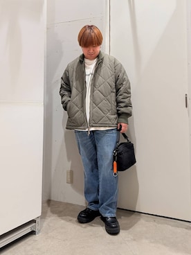 「アイテム（その他トップス）」を使った、あおいさん（メンズ・164cm・20代）の秋コーディネート