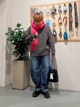 あおいさん（メンズ・164cm）の冬コーディネート