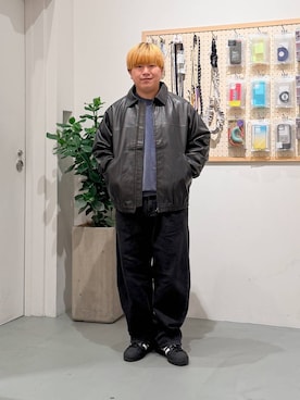 「アイテム（その他シューズ）」を使った、あおいさん（メンズ・164cm）の秋コーディネート