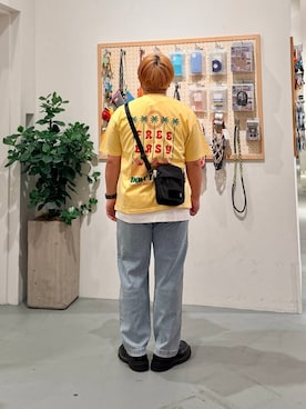 「BAYFLOW（ベイフロー）のアイテム」を使った、あおいさん（メンズ・164cm）の夏コーディネート
