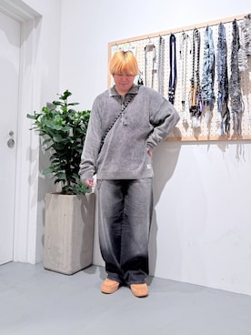 「アイテム（チャーム）」を使った、あおいさん（メンズ・164cm）の夏コーディネート