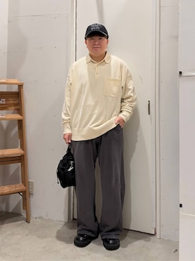 「GERRY（ジェリー）のアイテム」を使った、あおいさん（メンズ・164cm）の秋コーディネート
