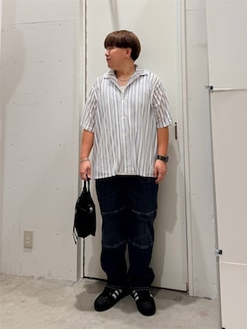 「GERRY（ジェリー）のアイテム」を使った、あおいさん（メンズ・164cm）の夏コーディネート