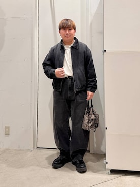 「GERRY（ジェリー）のアイテム」を使った、あおいさん（メンズ・164cm）の冬コーディネート