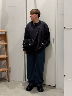 「GERRY（ジェリー）のアイテム」を使った、あおいさん（メンズ・164cm）の秋コーディネート