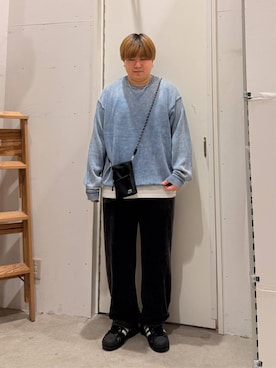 「BAYFLOW（ベイフロー）のアイテム」を使った、あおいさん（メンズ・164cm）の秋コーディネート
