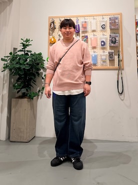 「BAYFLOW（ベイフロー）のアイテム（バッグ）」を使った、あおいさん（メンズ・164cm）の春コーディネート