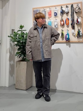 「アイテム（財布/小物）」を使った、あおいさん（メンズ・164cm）の冬コーディネート