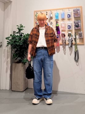 あおいさん(メンズ・164cm)の春コーディネート