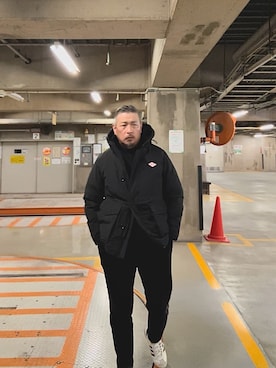 「アイテム（ジャケット/アウター）」を使った、ゴル髭さん（メンズ・176cm）の冬コーディネート