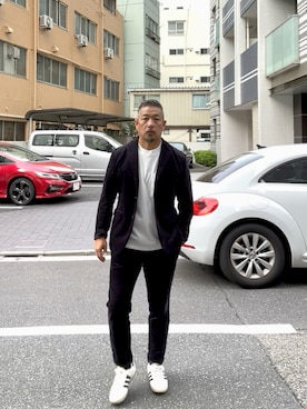 「BEAUTY&YOUTH UNITED ARROWS(ビューティーアンドユースユナイテッドアローズ)のアイテム」を使った、ゴル髭さん(メンズ・176cm)の秋コーディネート