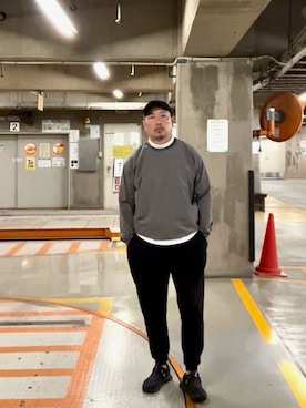 「On（オン）のアイテム（シューズ）」を使った、ゴル髭さん（メンズ・176cm）の春コーディネート