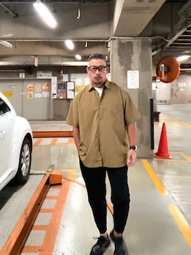 「UNITED ARROWS（ユナイテッドアローズ）のアイテム」を使った、ゴル髭さん（メンズ・176cm）の秋コーディネート