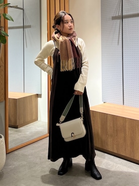 Miyuさん(レディース・150cm)の冬コーディネート