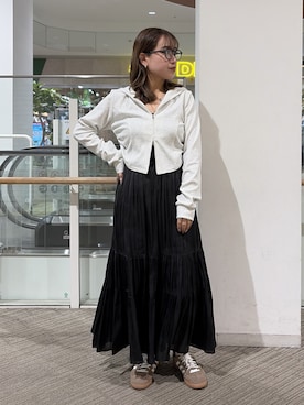 「FREE'S MART（フリーズマート）のアイテム」を使った、Miyuさん（レディース・150cm）の春コーディネート