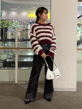 「FREE'S MART（フリーズマート）のアイテム」を使った、Miyuさん（レディース・150cm）の秋コーディネート