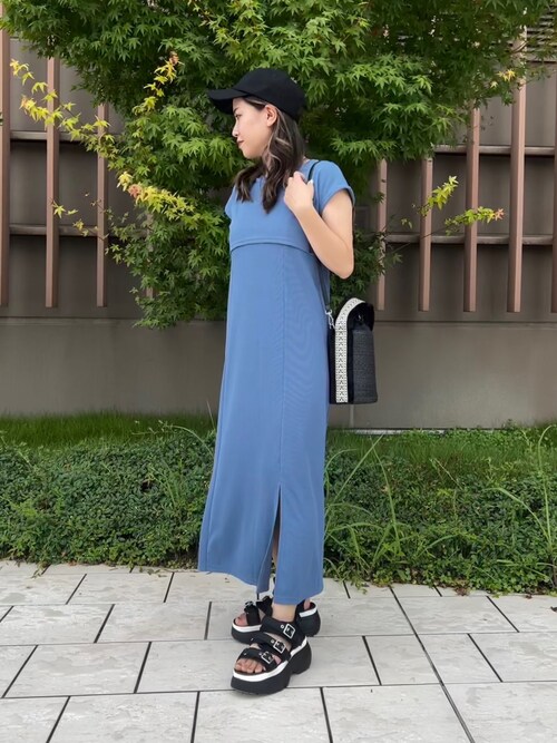 Free S Mart湘南テラスモール店miyuさんのワンピースを使ったコーディネート Zozotown