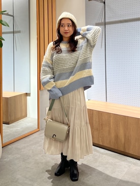 Miyuさん（レディース・150cm）の冬コーディネート