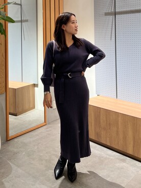 Miyuさん(レディース・150cm)の冬コーディネート