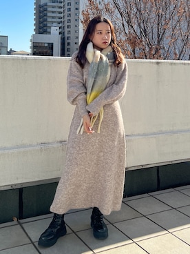 Miyuさん（レディース・150cm）の冬コーディネート