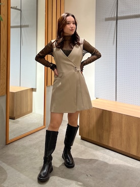 Miyuさん（レディース・150cm）の冬コーディネート