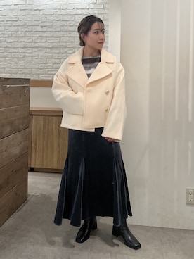 「FREE'S MART（フリーズマート）のアイテム」を使った、Miyuさん（レディース・150cm）の秋コーディネート