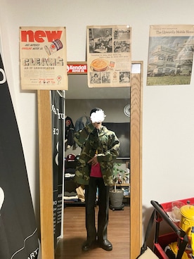 ウホっさん（メンズ・171cm）の冬コーディネート