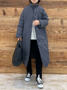 「PUAL CE CIN（ピュアルセシン）のアイテム（ジャケット/アウター）」を使った、samiiさん（レディース・163cm）の秋コーディネート