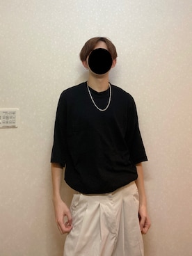 「TUTTU（トゥトゥ）のアイテム」を使った、なまけもの　さん（メンズ・176cm）の夏コーディネート