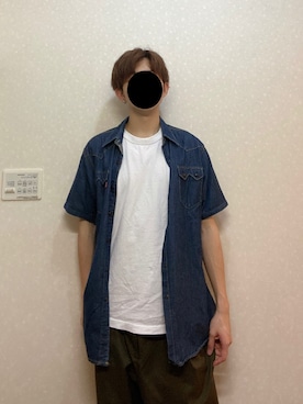 「neos（ネオス）のアイテム（セットアップ）」を使った、なまけもの　さん（メンズ・176cm）の夏コーディネート