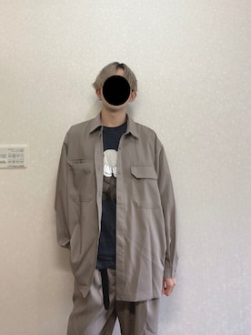 「PUBLUX（パブリュクス）のアイテム（セットアップ）」を使った、なまけもの　さん（メンズ・176cm）の秋コーディネート