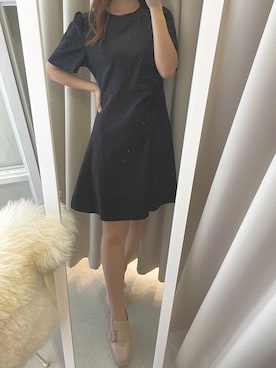 「ミニワンピ」｜renaさん（レディース・158cm）の夏コーディネート