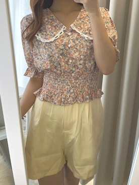 renaさん（レディース・158cm）の夏コーディネート