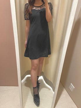 「ミニワンピ」｜renaさん（レディース・158cm）の夏コーディネート