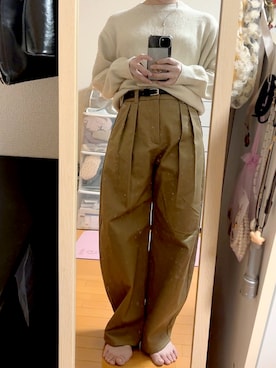 「UNITED ARROWS（ユナイテッドアローズ）のアイテム」を使った、はむさん（レディース・151cm）の秋コーディネート