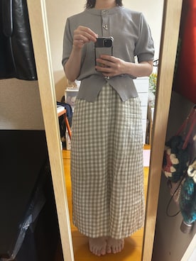 「LIAN（リアン）のアイテム」を使った、はむさん（レディース・151cm）の夏コーディネート
