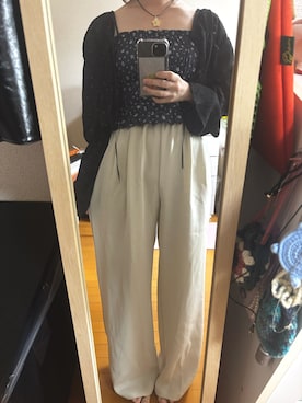 「hinari（ヒナリ）のアイテム」を使った、はむさん（レディース・151cm）の夏コーディネート