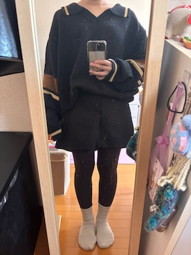 はむさん（レディース・151cm）の冬コーディネート