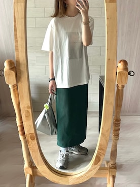 「アイテム（ハンドバッグ）」を使った、harumaki3005mさん（レディース・157cm）の夏コーディネート