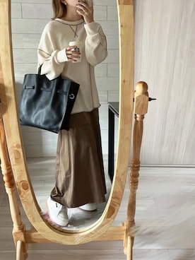「Java（ジャバ）のアイテム」を使った、harumaki3005mさん（レディース・157cm）の秋コーディネート
