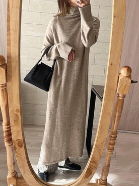 harumaki3005mさん（レディース・157cm）の冬コーディネート