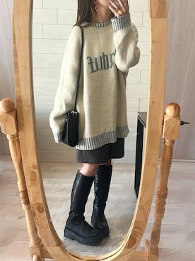 「sankyo shokai（サンキョウショウカイ）のアイテム」を使った、harumaki3005mさん（レディース・157cm）の冬コーディネート