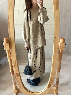 「solleim（ソルレム）のアイテム」を使った、harumaki3005mさん（レディース・157cm）の春コーディネート